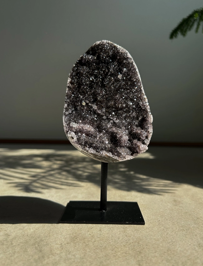 geode di Ametista Nera